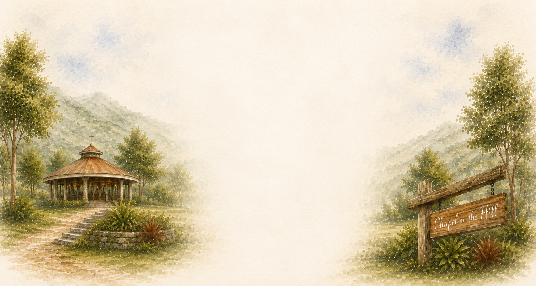 Chapel on the Hill Background
